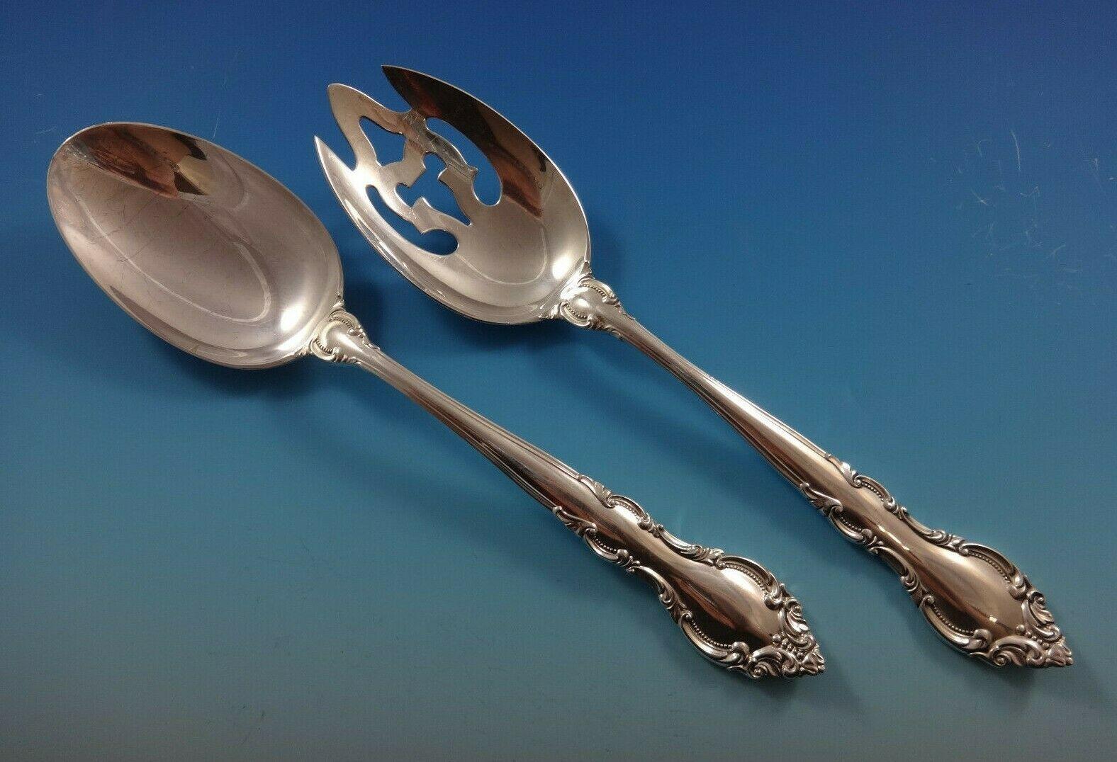 Malvern by Lunt Silver Set di posate in argento sterling per 8 persone 45 pezzi in vendita 1