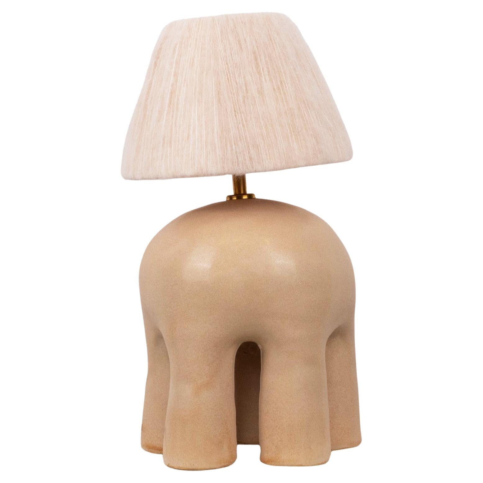 'Malvern' Table Lamp - Satin Cream