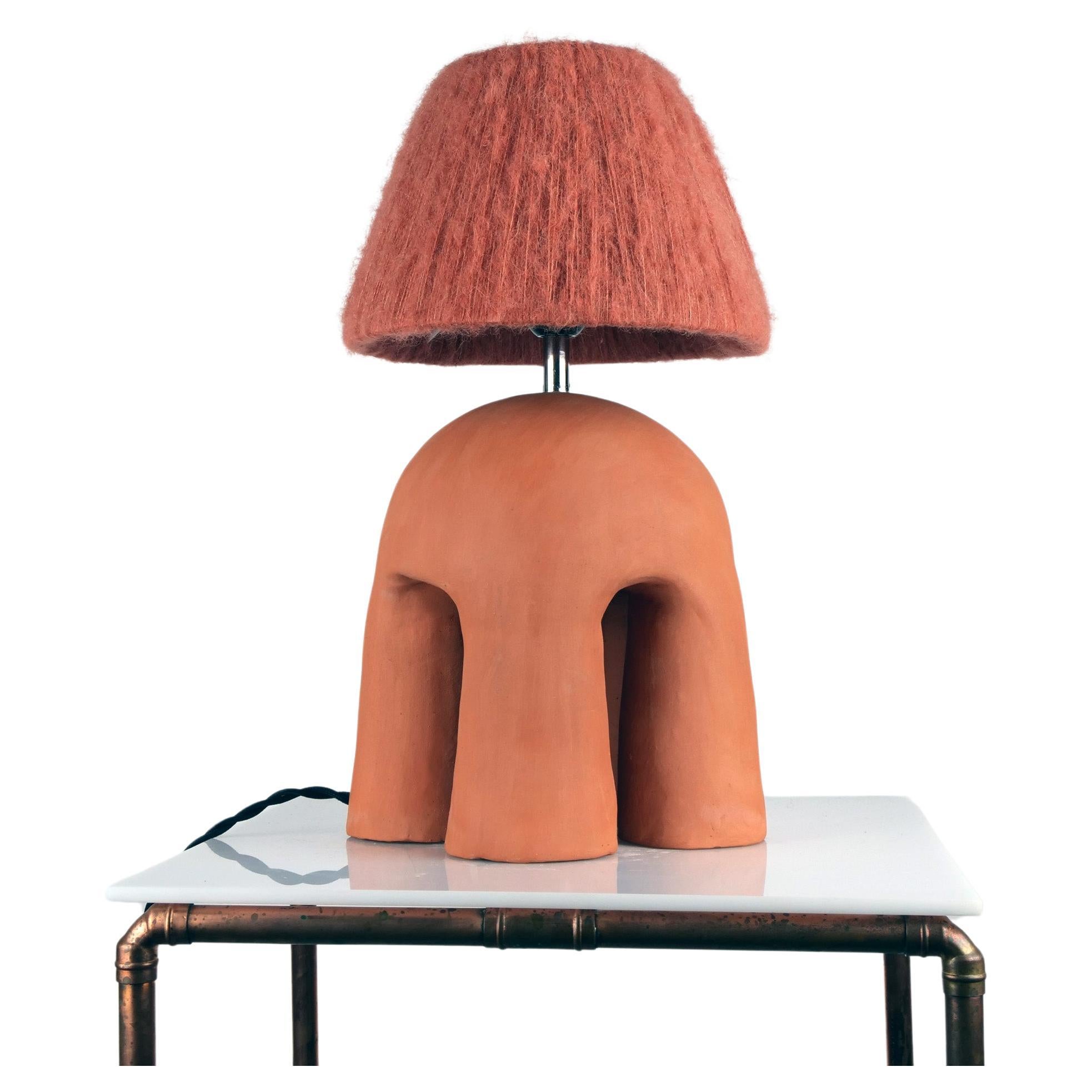 Malvern Terracotta Table Lamp For Sale