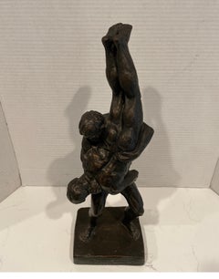 Malvina Hoffman “Breton Wrestlers” sculpture