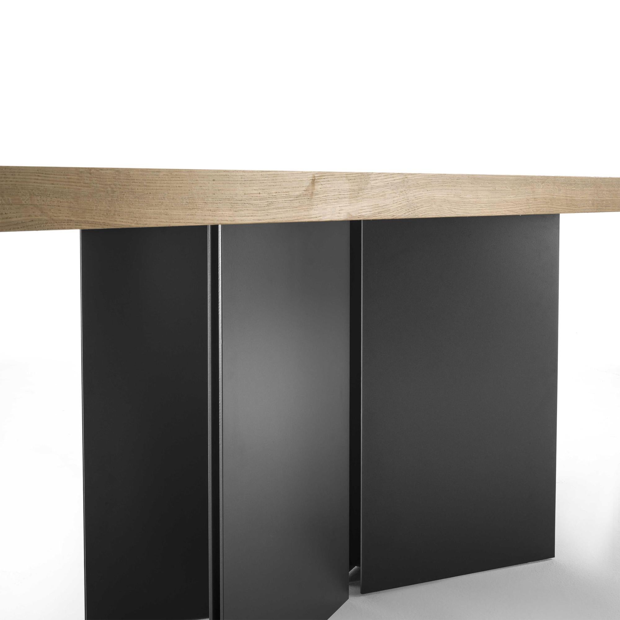 Blackened Mamba Dining Table For Sale