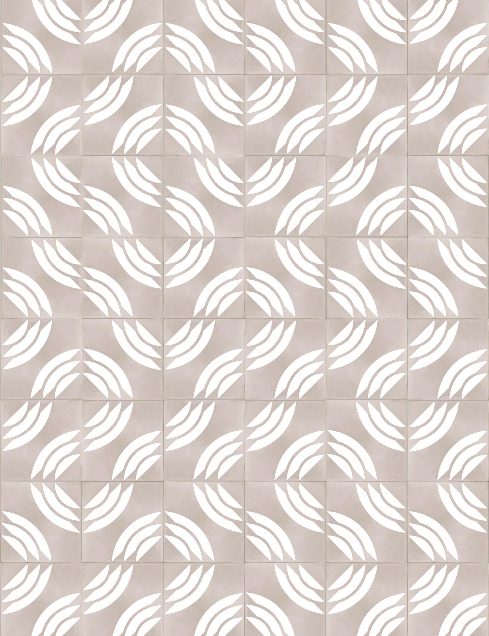 A snakelike shape that twists and turns to form an infinite range of winding patterns for your surface.

Price listed is for an in stock tile sample. For an order quote including freight, please message with the quantity needed before overage and