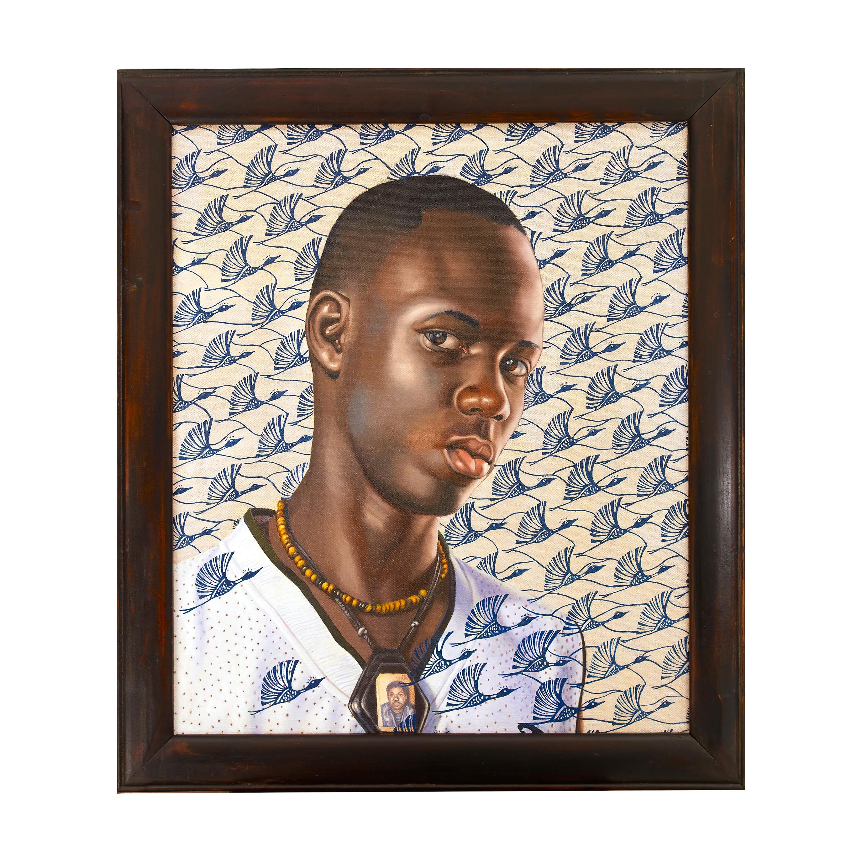 North American Mame Ngagne Plate by Kehinde Wiley For Sale