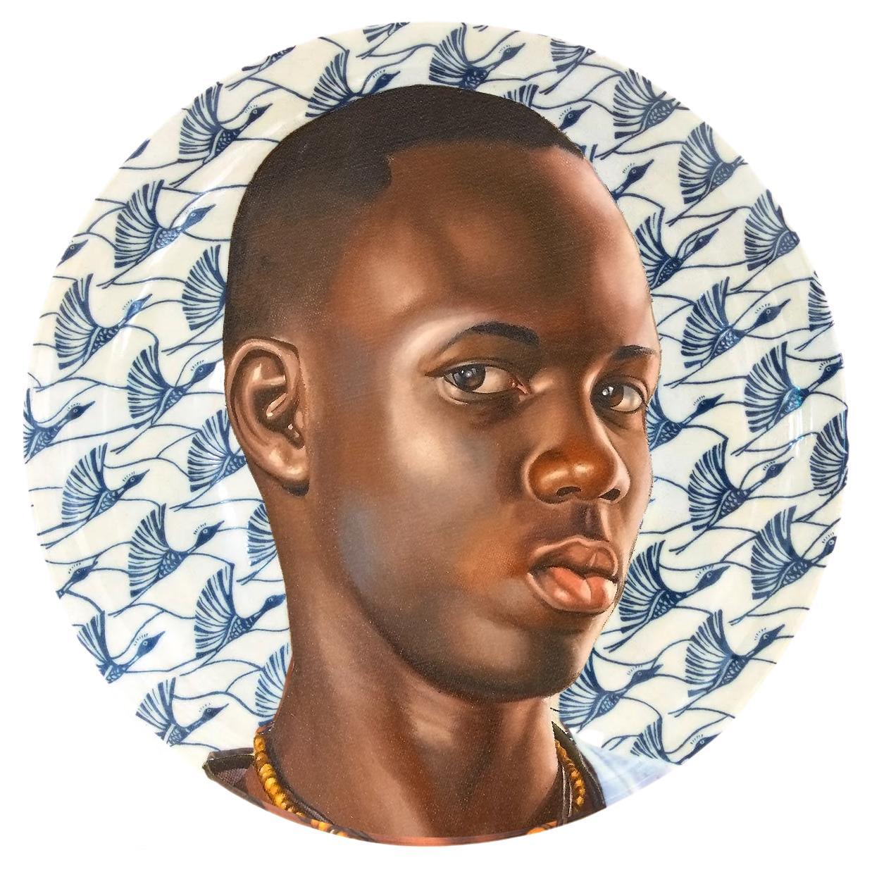 Assiette Mame Ngagne de Kehinde Wiley
