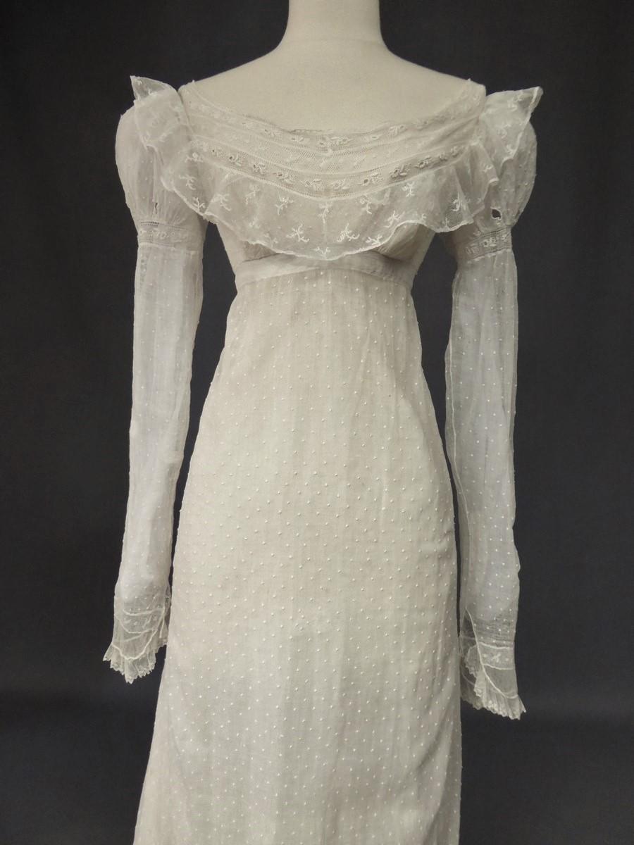 muslin dress 1800s