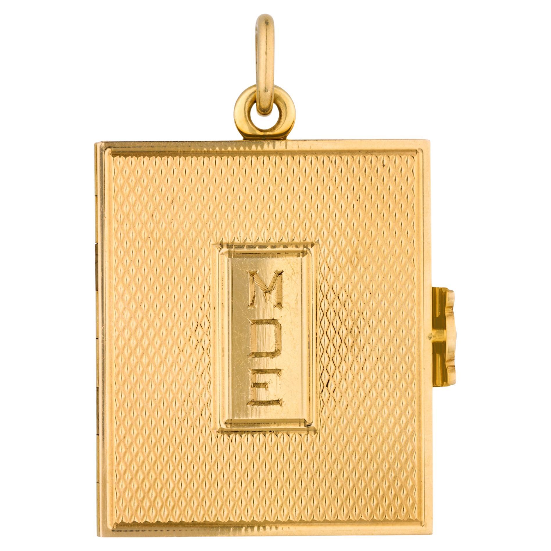 Mamie Eisenhower's Gold Locket For Sale