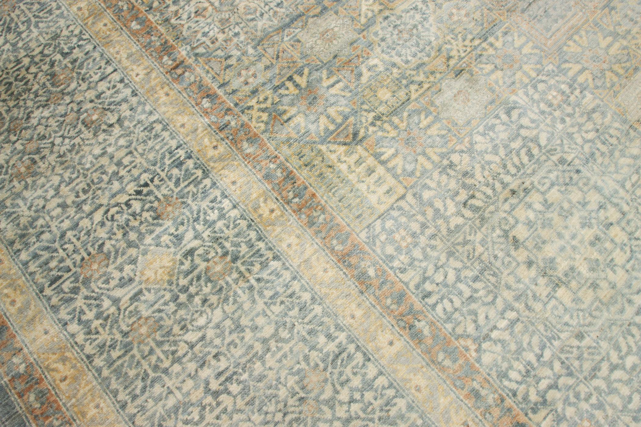 Schön fein handgeknüpft  Afghanischer Teppich  im Stil von Mamlouk  mit handgesponnener Wolle und natürlichen Färbemitteln von Turkman Afghans.
