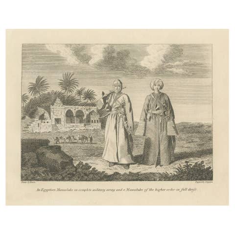 Mamluk Elegance: Military and Ceremonial Attire in Egypt, 1801