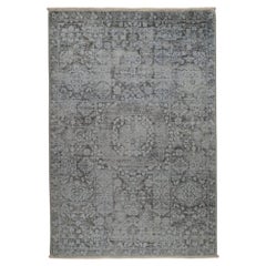 Hand-Knotted Mamluk Rug, Wool, Geometric Design, 3'3\" x 4'10\"