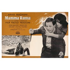 mamma Roma" 1962 - Affiche de film italien Fotobusta