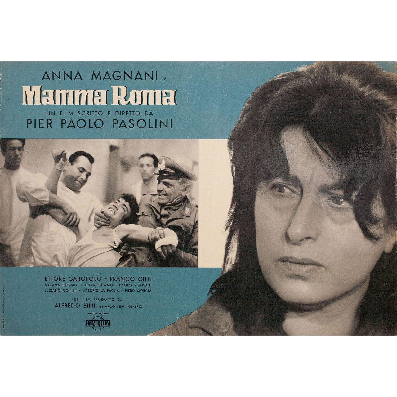 Affiche italienne du film Fotobusta « Mamma Roma », 1962