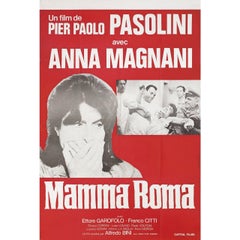 Mamma Roma, Französisches Grande-Filmplakat, 1960er Jahre