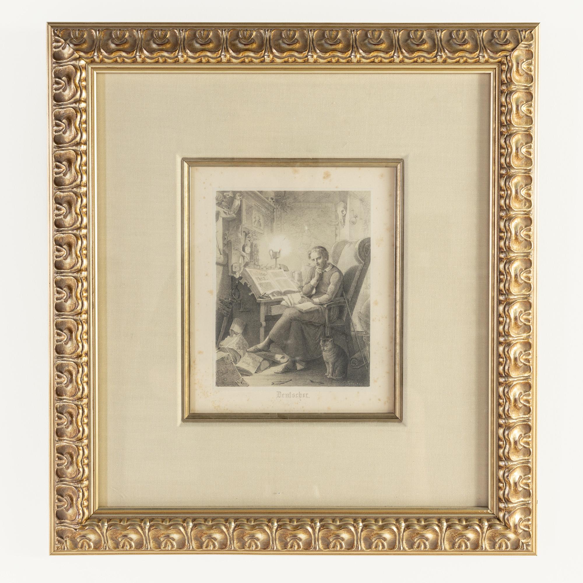 Man At Desk Framed Print

This print measures: 18 wide x 2 deep x 19 inches high

This print is in Great Vintage Condition with minor marks, dents, and wear.

We take our photos in a controlled lighting studio to show as much detail as
