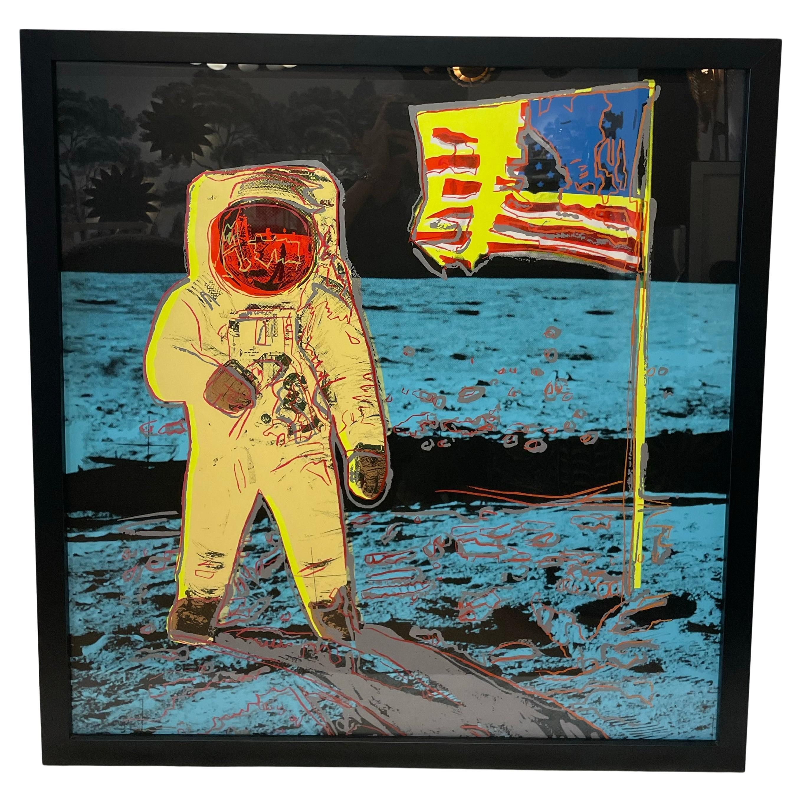 Man on the Moon by Andy Warhol, Limited Edition For Sale