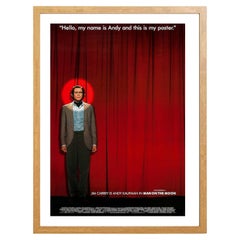 Man on the Moon Oak Frame Poster, 1999