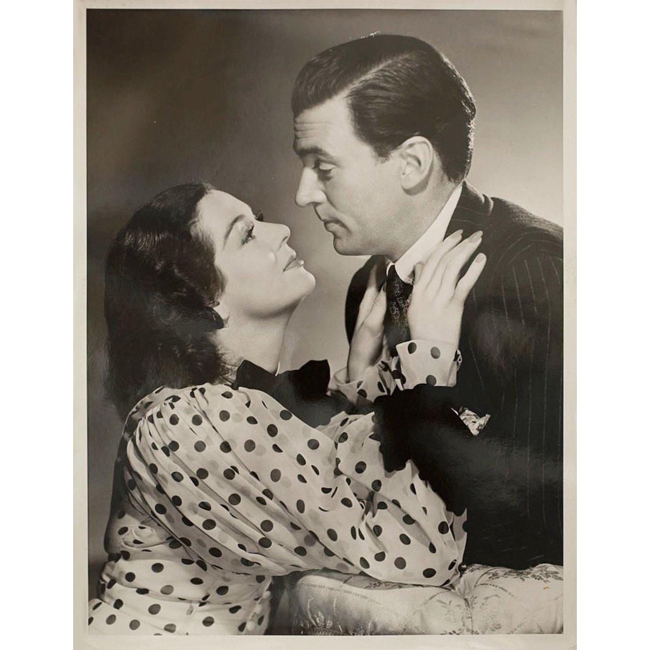 Original 1938 U.S. silver gelatin single-weight photo for the film Man-Proof directed by Richard Thorpe with Myrna Loy / Franchot Tone / Rosalind Russell / Walter Pidgeon. Fine condition. Please note: the size is stated in inches and the actual size