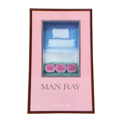 Man Ray at Alexandre Iolas Gallery Exhibition Lithograph Poster, Framed