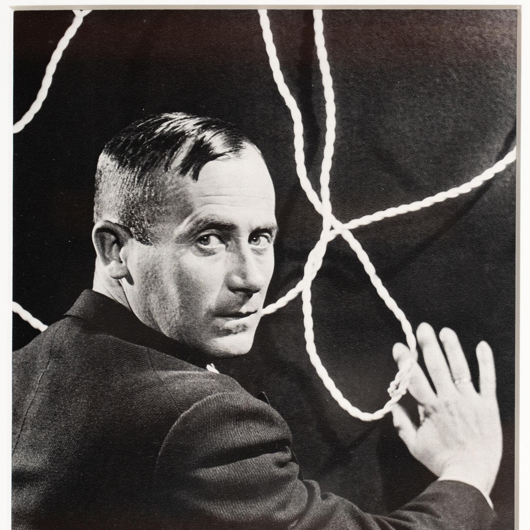 Man Ray fotografa in bianco e nero Joan Miró - Eliografia in edizione limitata In condizioni buone in vendita a Barcelona, Barcelona