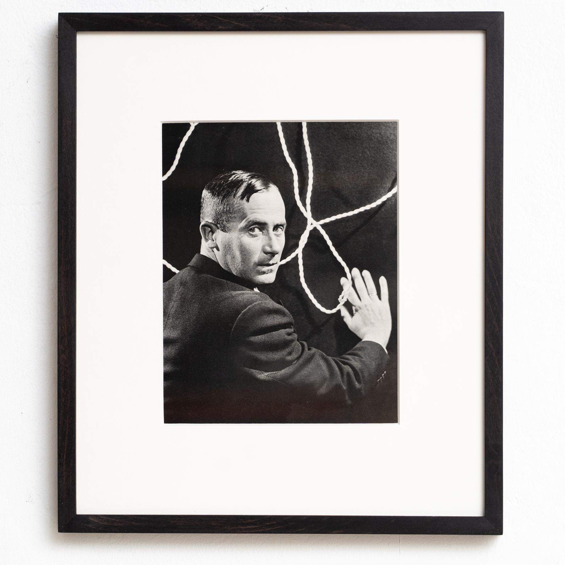 Fine XX secolo Man Ray fotografa in bianco e nero Joan Miró - Eliografia in edizione limitata in vendita