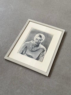 Man Ray Black and White Photography of Lee Miller Framed in XXth Century Frame