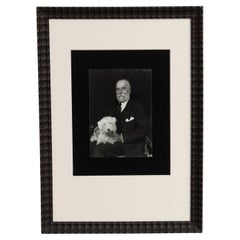 Man Ray Gerahmte Schwarz-Weiß-Fotografie von Jacques Doucet
