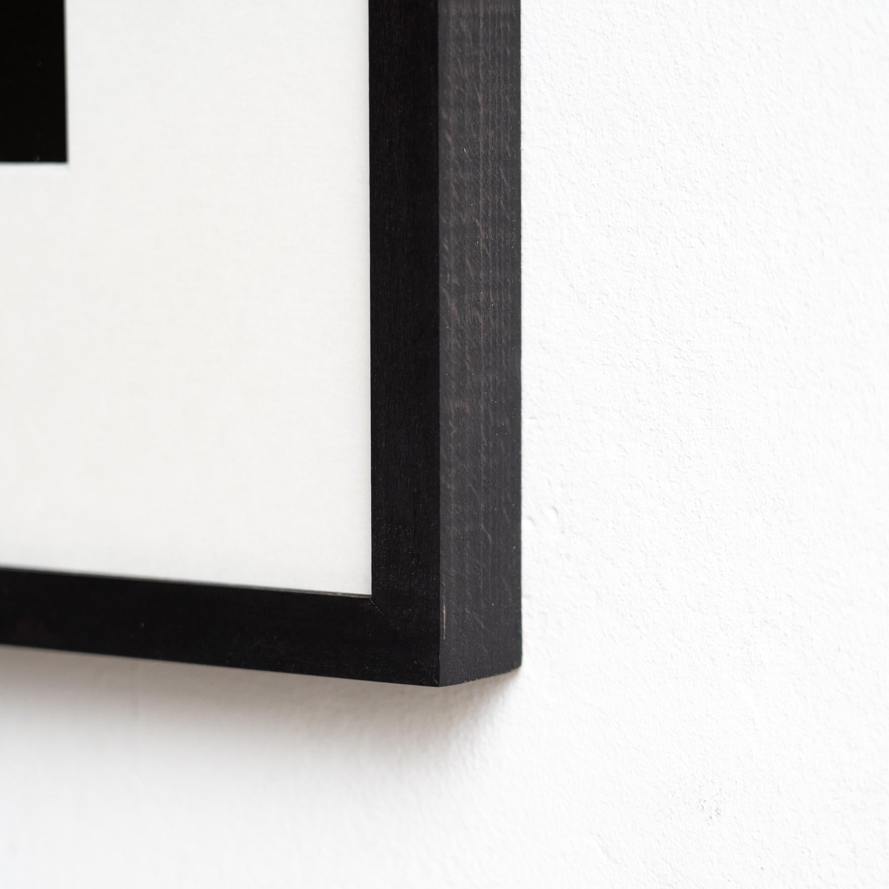 Rayógrafo Man Ray enmarcado en blanco y negro - Heliograbado de edición limitada en venta 5