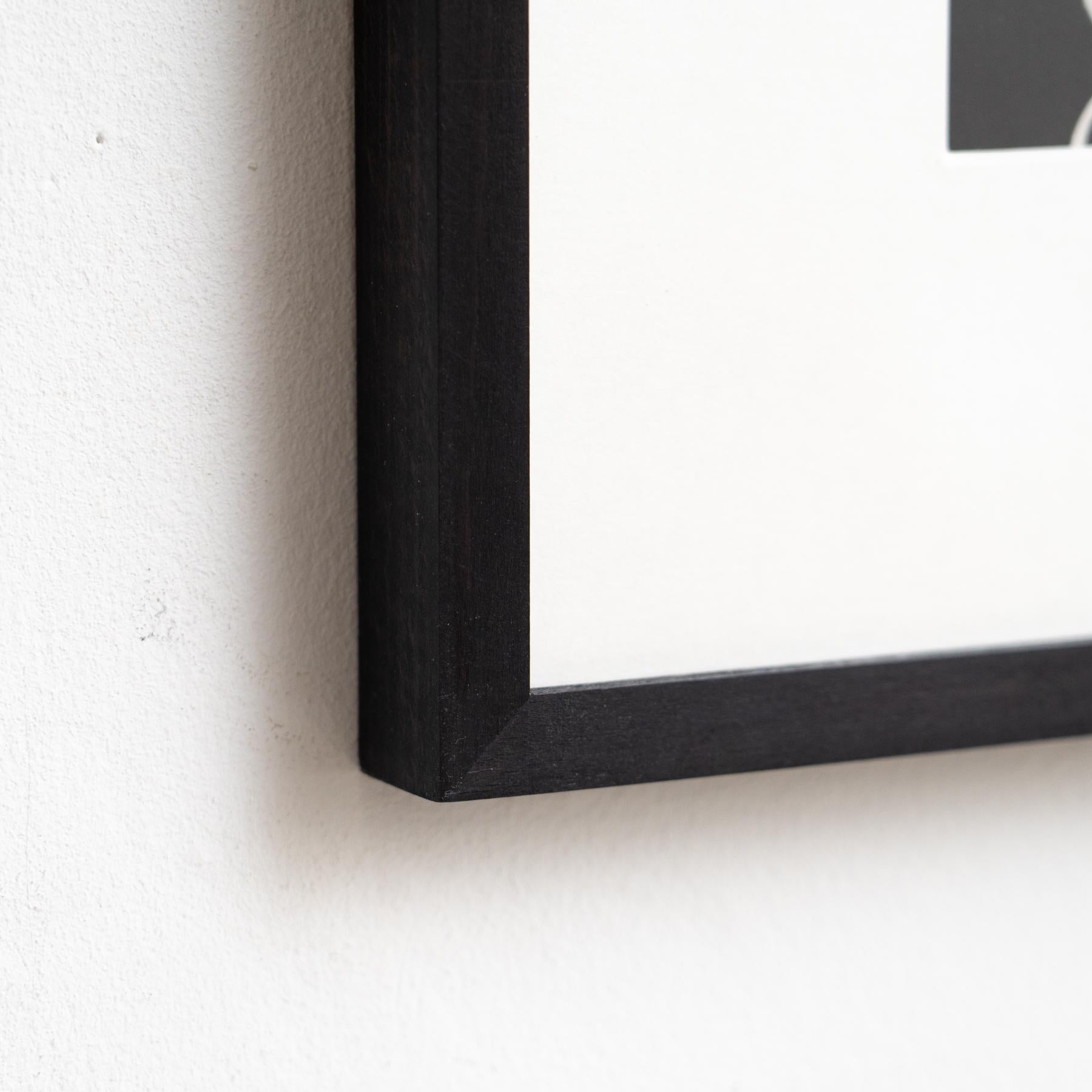 Rayógrafo Man Ray enmarcado en blanco y negro - Heliograbado de edición limitada en venta 6