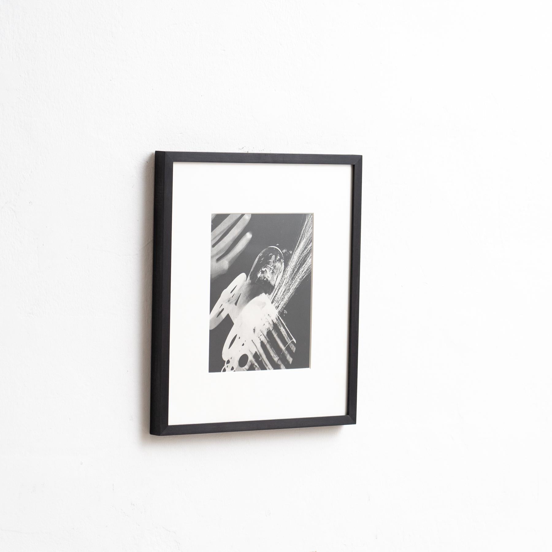 Rayógrafo Man Ray enmarcado en blanco y negro - Heliograbado de edición limitada Italiano en venta