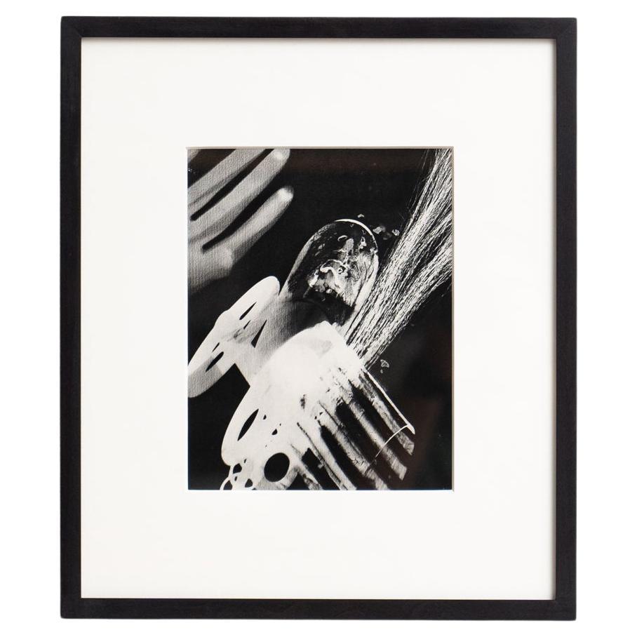 Man Ray Framed Black and White Rayograph - Limited Edition Heliogravure
