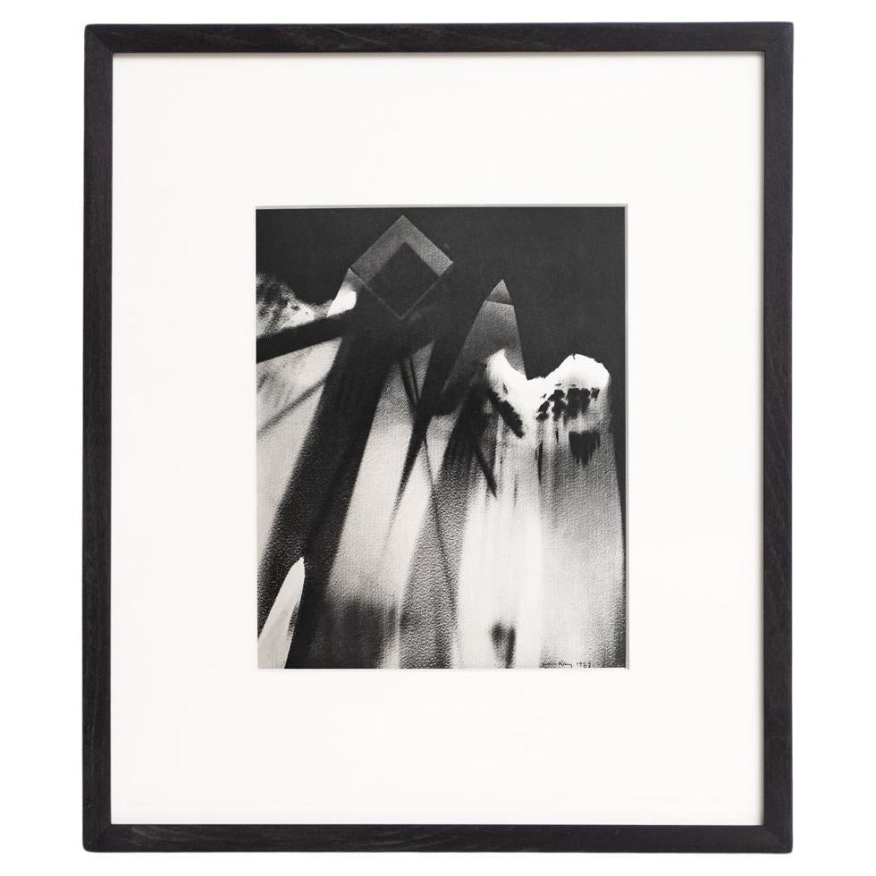 Man Ray Framed Black and White Rayograph - Limited Edition Heliogravure