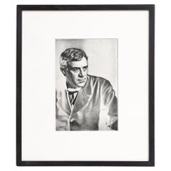 Man Ray ha incorniciato una fotografia solarizzata di Georges Braque