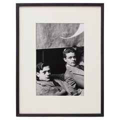 Man Ray Gelatin-Silver Archive Photograph — “Dadaists on the Train”