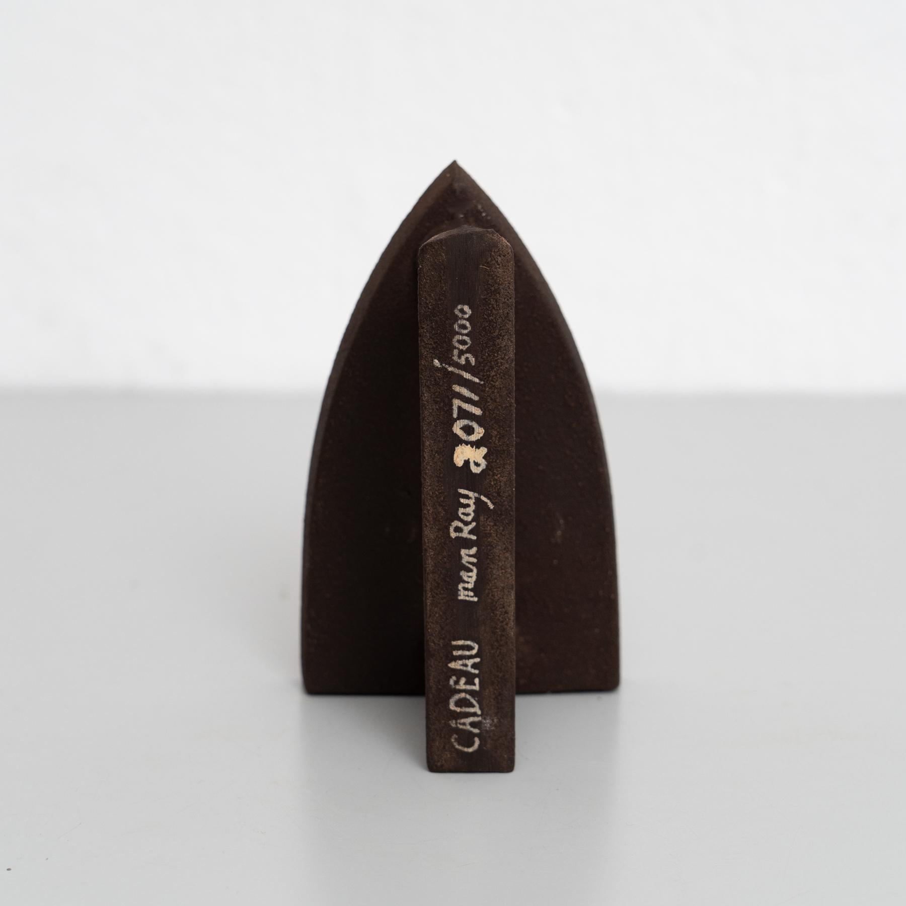 Man Ray - Le Cadeau Surrealist Sculpture, 1974 - Signed and Numbered For Sale 10