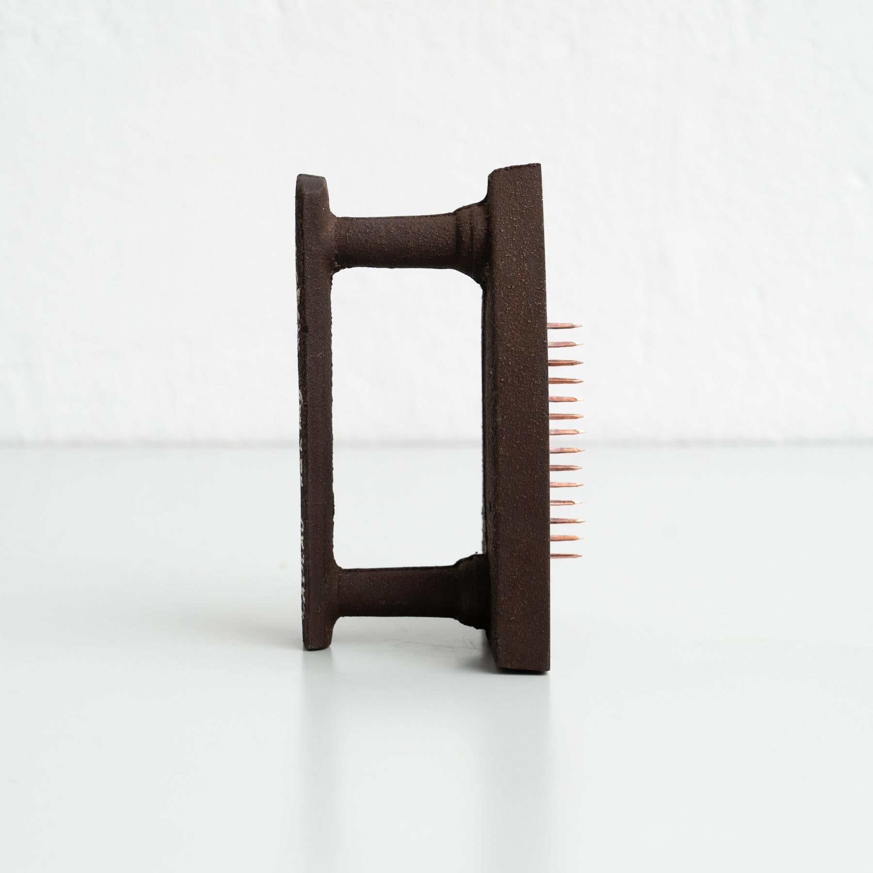 Mid-Century Modern Man Ray - Le Cadeau Surrealist Sculpture, 1974 - Signed and Numbered For Sale