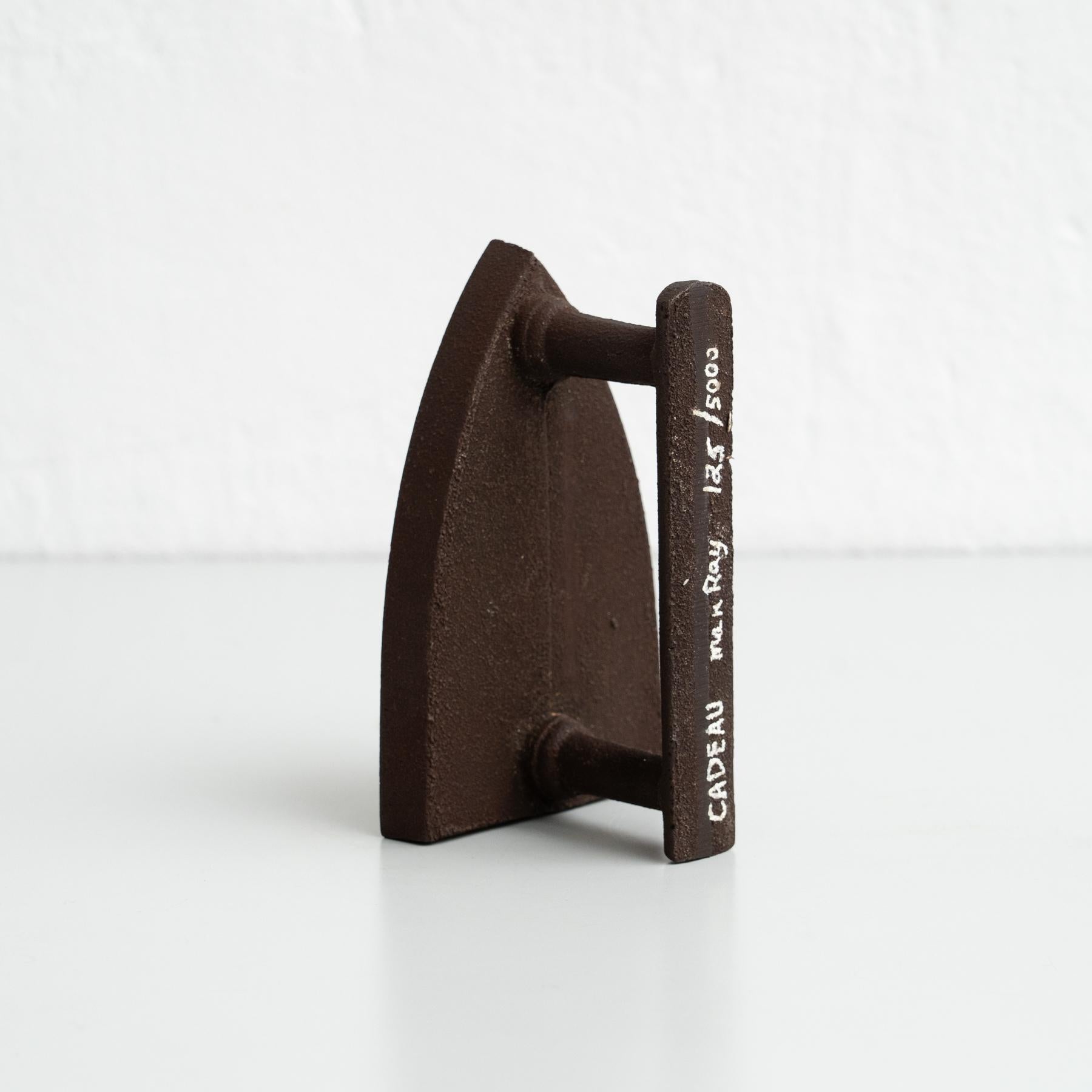 Late 20th Century Man Ray - Le Cadeau Surrealist Sculpture, 1974 - Signed and Numbered For Sale