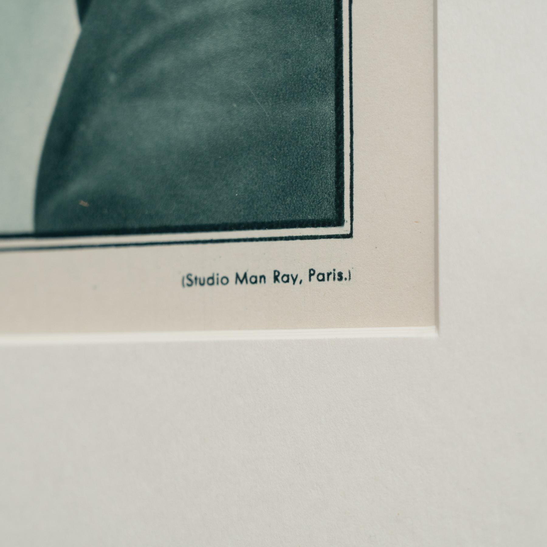 Man Ray Le Monde des Echecs Framed Photographic Print of Marcel Duchamp 2