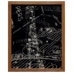 Rayógrafo Man Ray de edición limitada en heliograbado blanco y negro Electricite, 1931