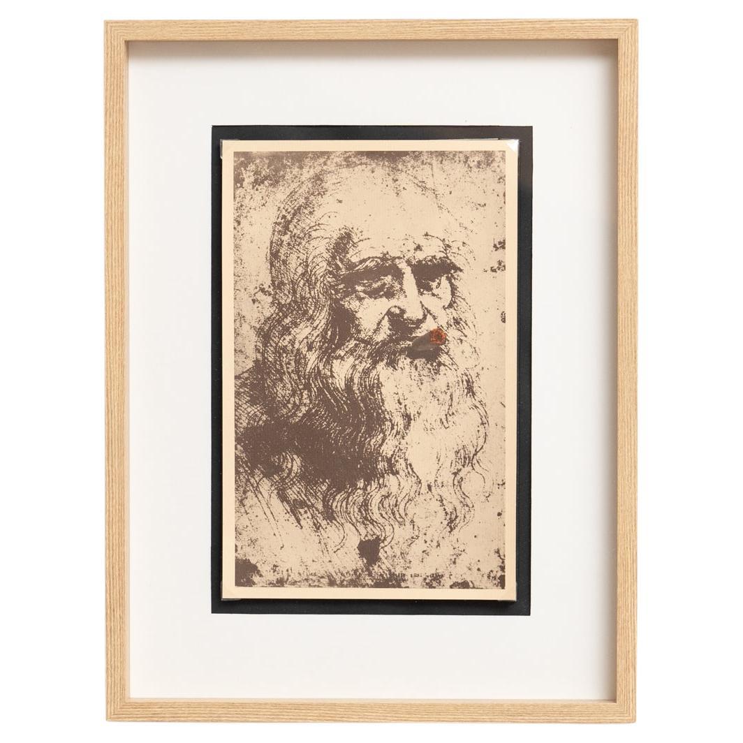 Litografía de Man Ray "El padre de Mona Lisa" 1968