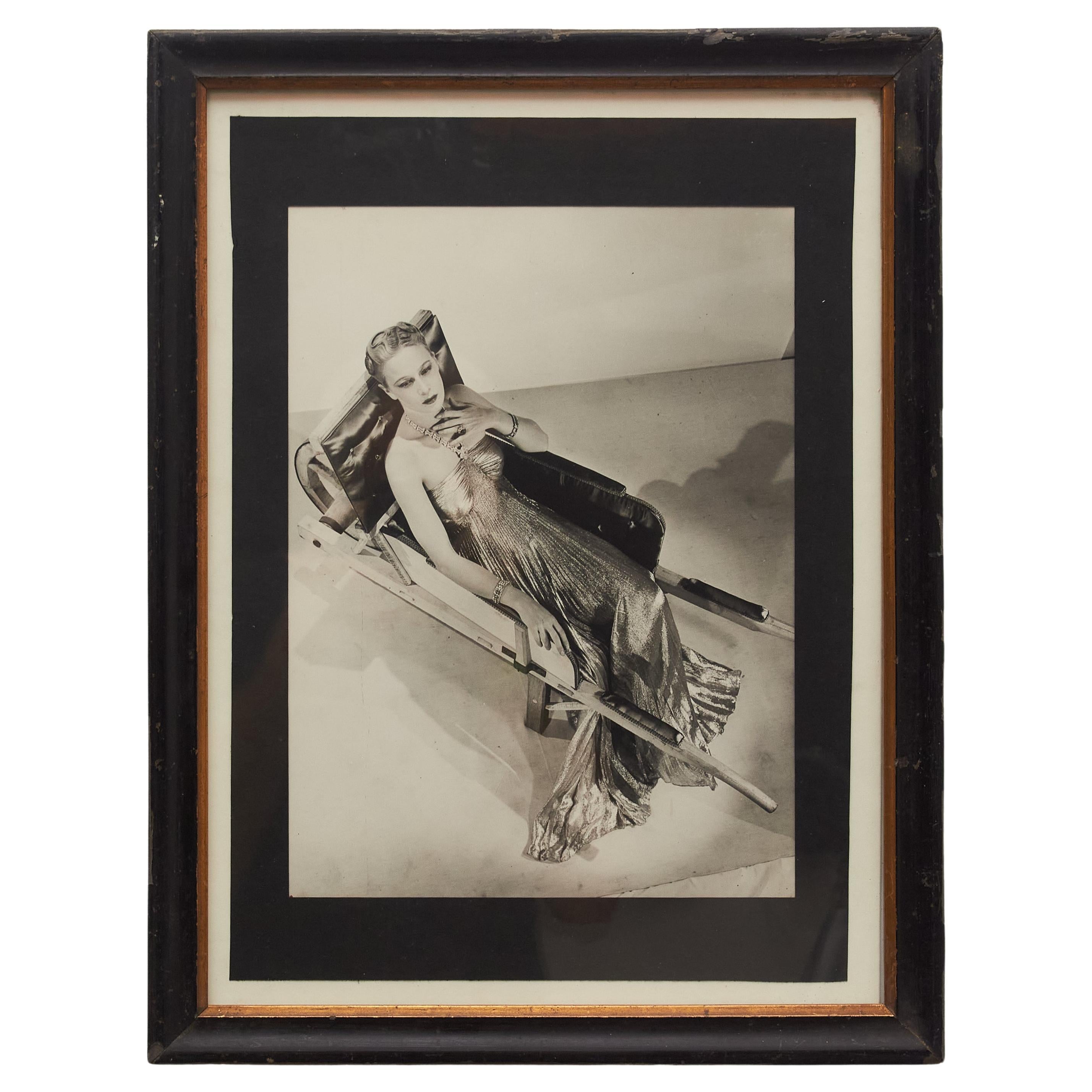 Man Ray Masterpiece: Timeless Elegance in Monochrome – Vintage Framed Photograph For Sale