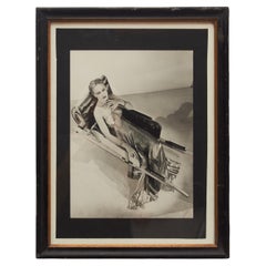 Man Ray Masterpiece: Timeless Elegance in Monochrome – Vintage Framed Photograph