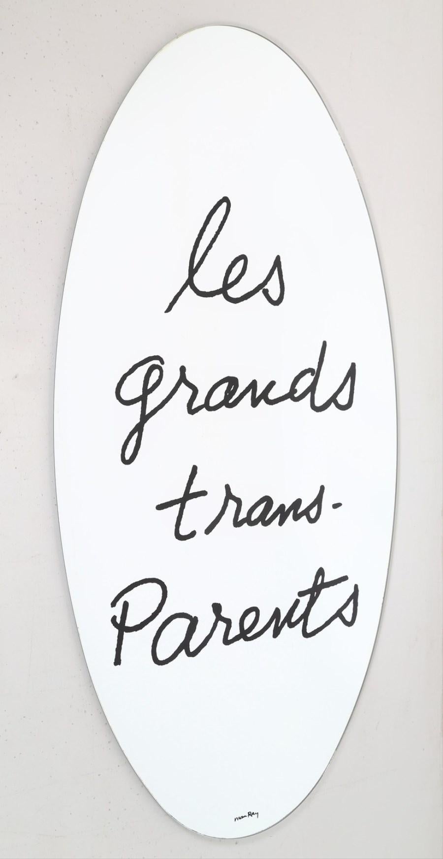 Post-Modern Man Ray, Mirror Les Grand Trans-Parents, Simon Gavina (First Edition) For Sale