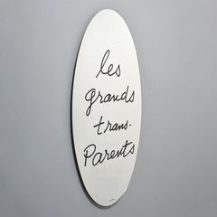 Man Ray “Les Grands Trans-Parents” Mirror, 71"H