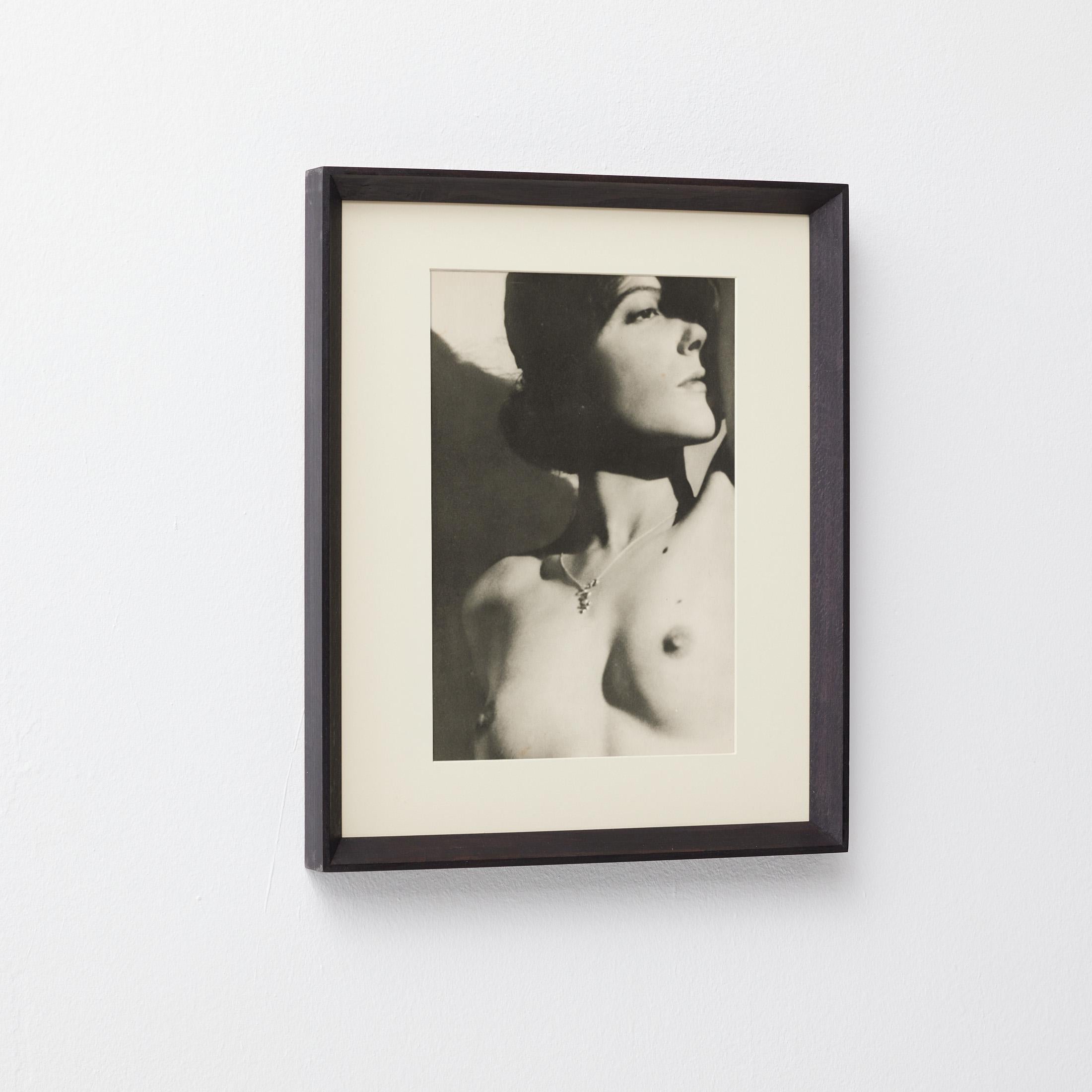 Mid-Century Modern Man Ray - Nu 1930s Héliogravure, Verve Magazine 1937, encadré en vente