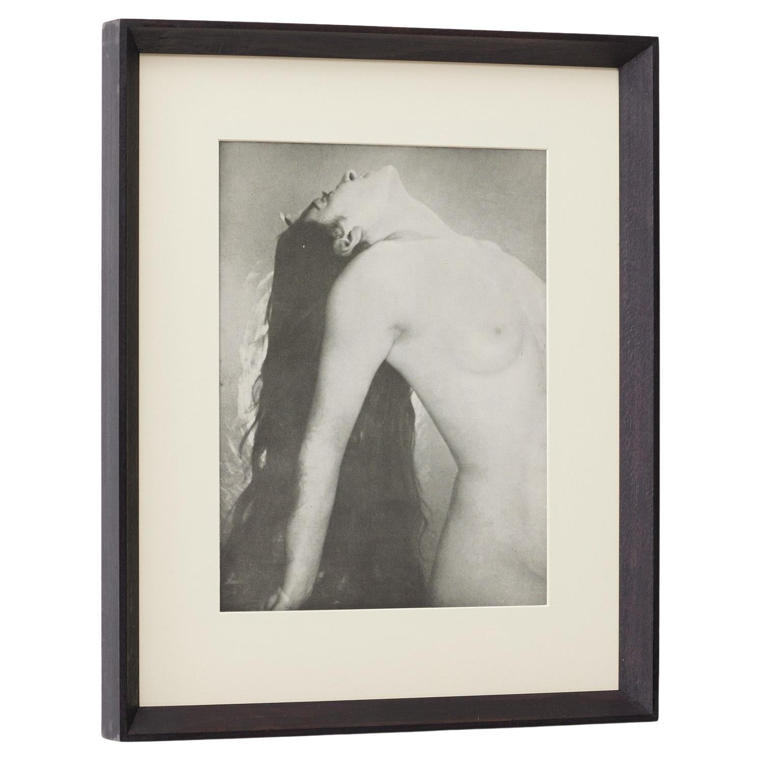 Man Ray - Nu 1930s Héliogravure, Verve Magazine 1937, encadré