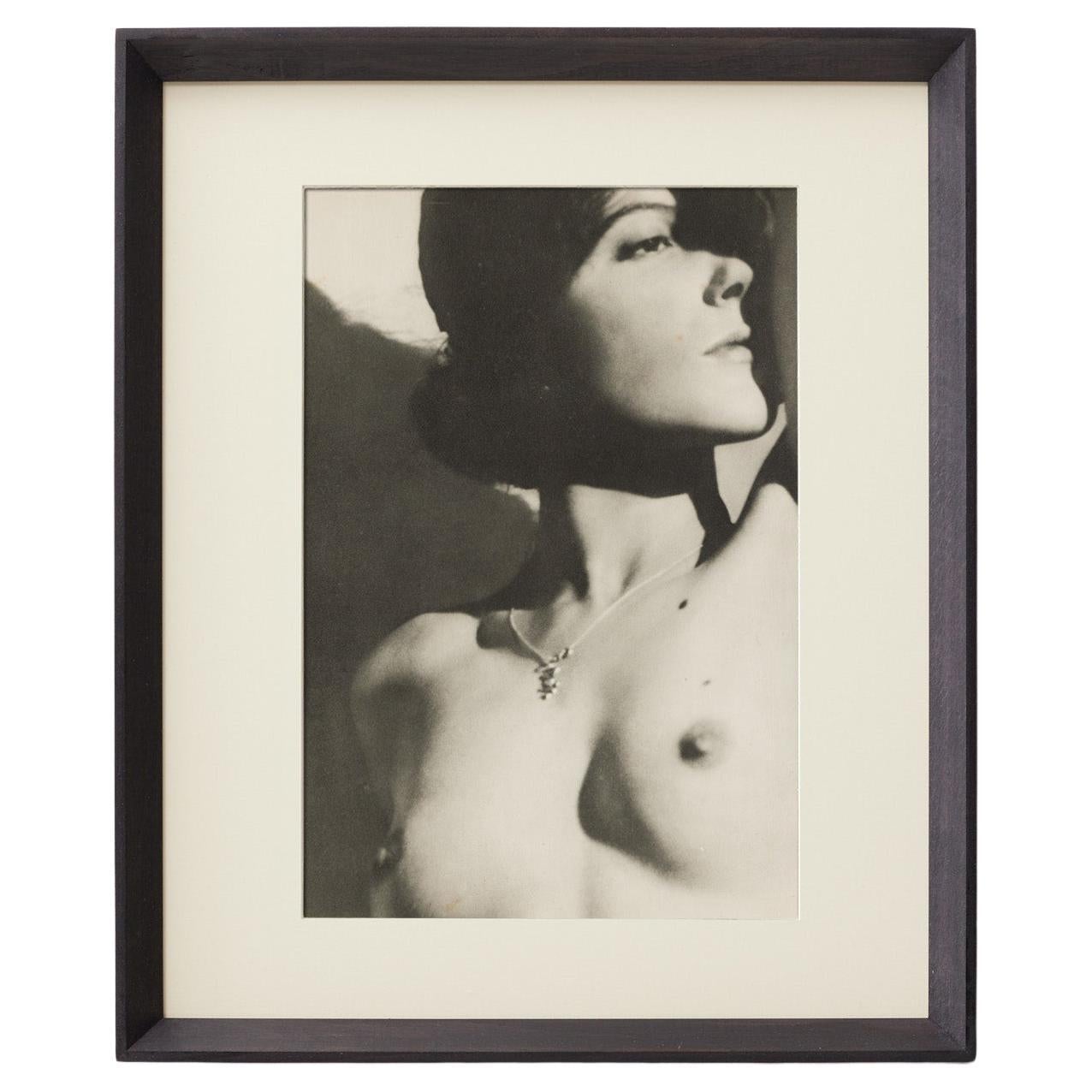 Man Ray - Nu 1930s Héliogravure, Verve Magazine 1937, encadré