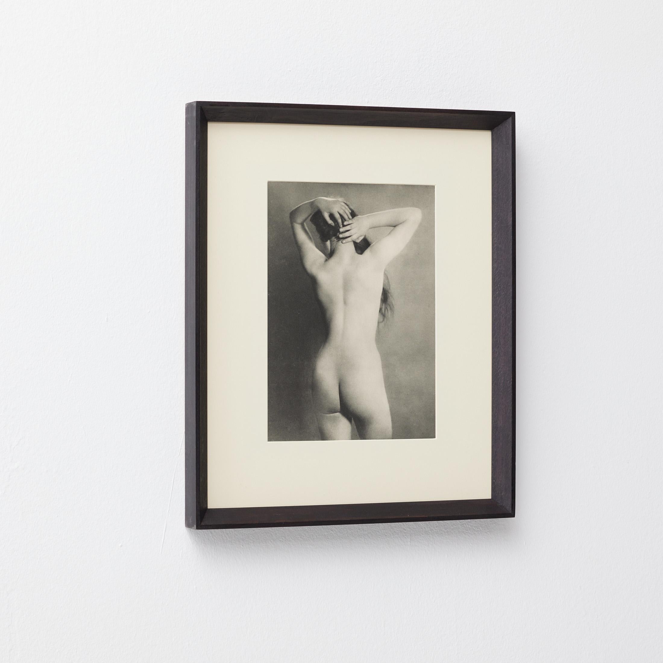 Mid-Century Modern Man Ray - Nu de dos Héliogravure des années 1930, Verve Magazine 1937, encadré en vente