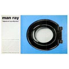 „Man Ray Objects of my Affection“, Ausstellungsplakat, Trompe L'Oeuf MoMA, 1969