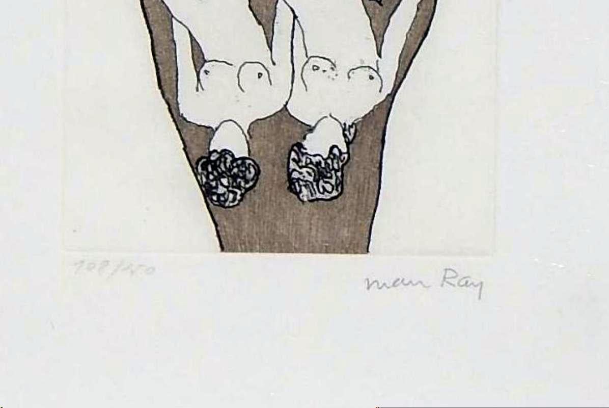 Man Ray Original Etching from the Electro Magie Series, 1969 In Excellent Condition In Phoenix, AZ