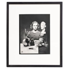 After Man Ray, Black and White Image, Photographic Print, 1982, Framed