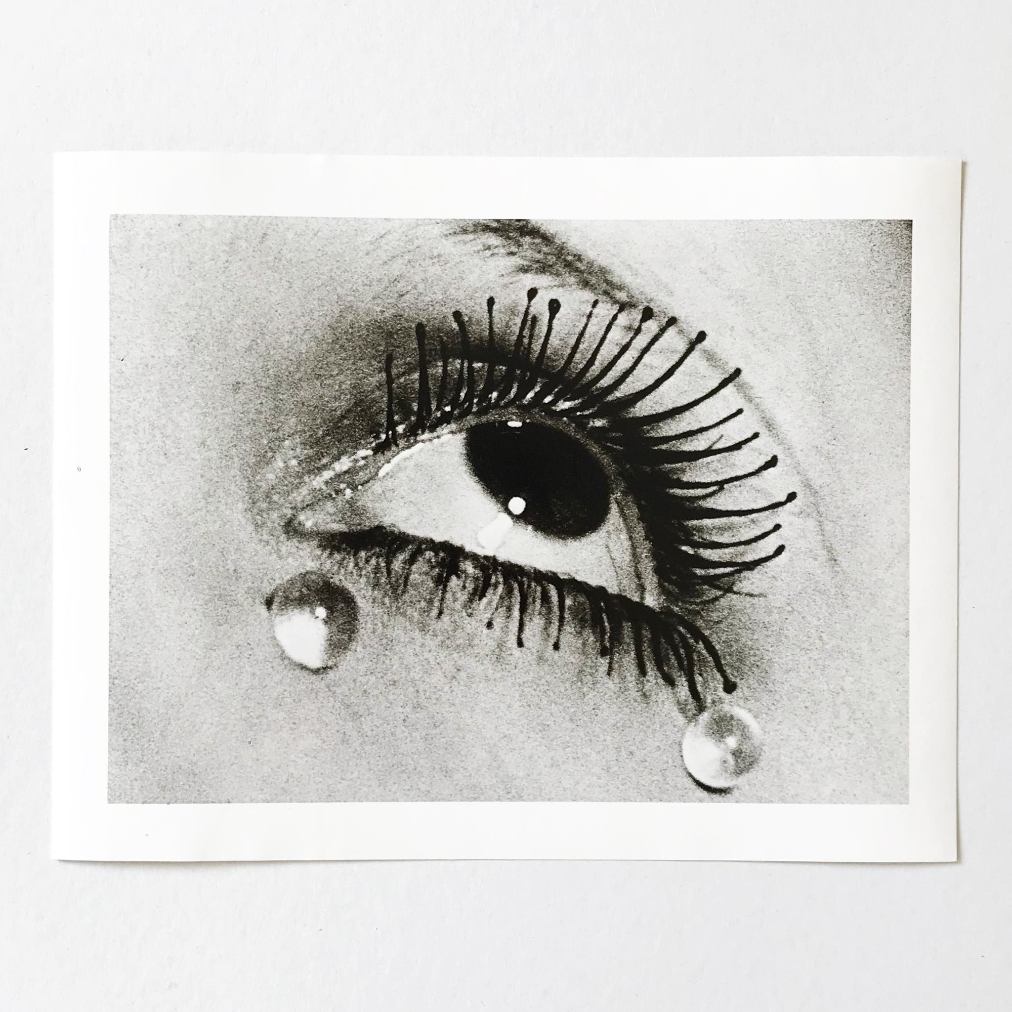 Man Ray Black and White Photograph - Larmes (Tears), Silver Gelatine Print, Modern Art Photography, Dadaism